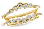 Allison Kaufman Diamond Ring Guard in 14K Yellow Gold, 0.50 ctw (W2634)