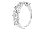 Allison Kaufman Diamond Wedding Band in 14K White Gold, 0.16 ctw, alternate view