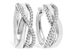 Allison Kaufman Diamond Earrings in 14K White Gold, 0.34 ctw (E2052)