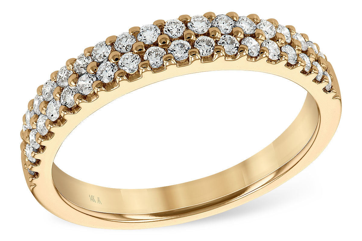 Allison Kaufman Diamond Wedding Band in 14K Rose Gold, 0.50 ctw (WR121-50)