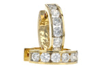 Allison Kaufman Diamond Earrings in 14K Yellow Gold, 2.00 ctw (ER100-2), alternate view