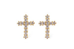 Allison Kaufman Diamond Earrings in 14K Yellow Gold, 0.15 ctw (E1292)