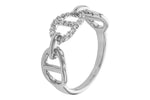 Allison Kaufman Diamond Ring in 14K White Gold, 0.18 ctw, alternate view