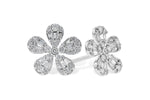 Allison Kaufman Diamond Earrings in 14K White Gold, 0.50 ctw (E2080)