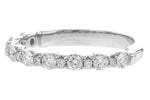 Allison Kaufman Diamond Wedding Band in 14K White Gold, 0.50 ctw (W2573), alternate view