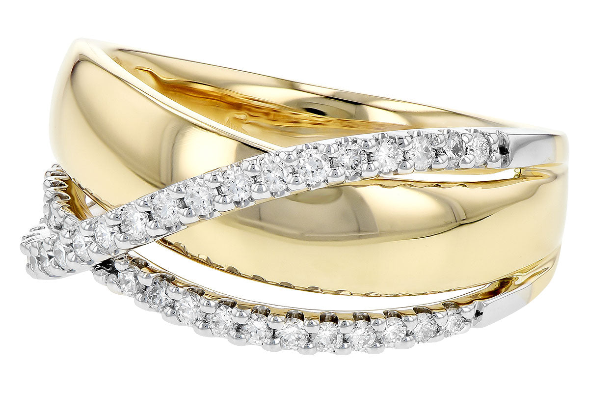 Allison Kaufman Diamond Ring in 14K Yellow Gold, 0.33 ctw (D5822), alternate view