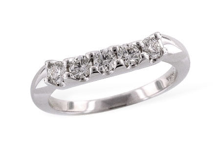Allison Kaufman Diamond Band Enhancer in 14K White Gold, 0.44 ctw