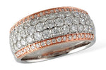 Allison Kaufman Diamond Wedding Band in 14K Two-Tone Gold, 1.48 ctw