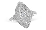 Allison Kaufman Diamond Ring in 14K White Gold, 0.40 ctw (D5806)