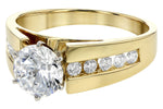 Allison Kaufman Diamond Engagement Ring Semi-Mount in 14K Yellow Gold, 0.33 ctw (L7235), alternate view