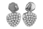 Allison Kaufman Diamond Earrings in 14K White Gold, 0.47 ctw