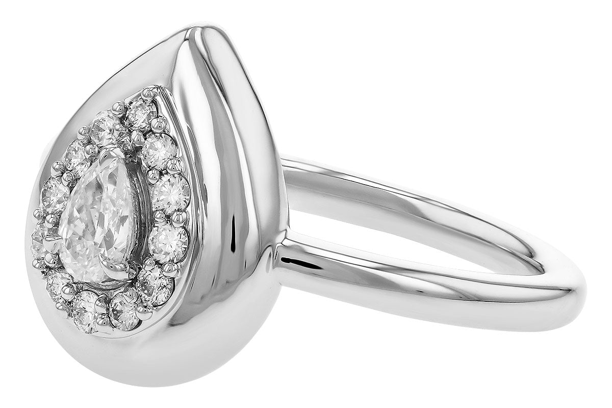Allison Kaufman Diamond Ring in 14K White Gold, 0.36 ctw, alternate view