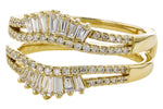 Allison Kaufman Diamond Ring Guard in 14K Yellow Gold, 0.55 ctw (W2591), alternate view
