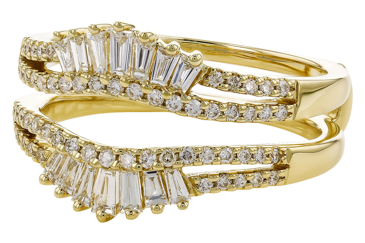 Allison Kaufman Diamond Ring Guard in 14K Yellow Gold, 0.55 ctw (W2591), alternate view