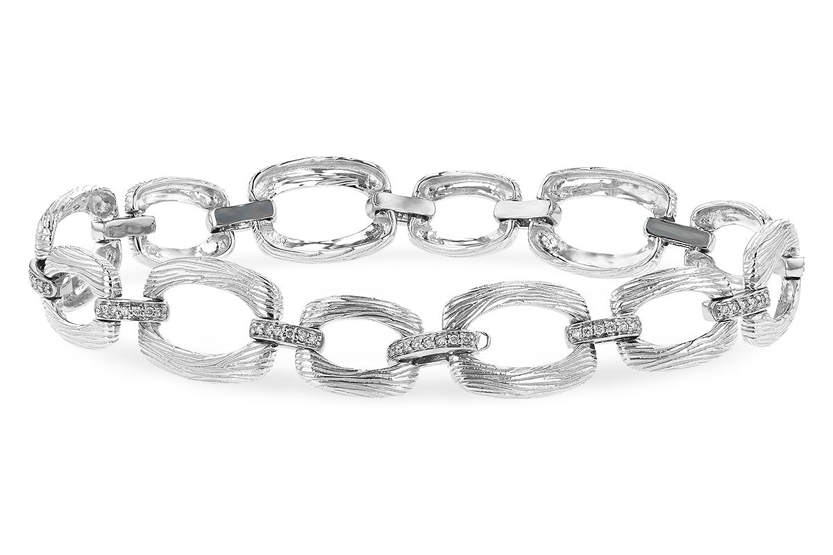Allison Kaufman Diamond Bracelet in 14K White Gold, 0.36 ctw