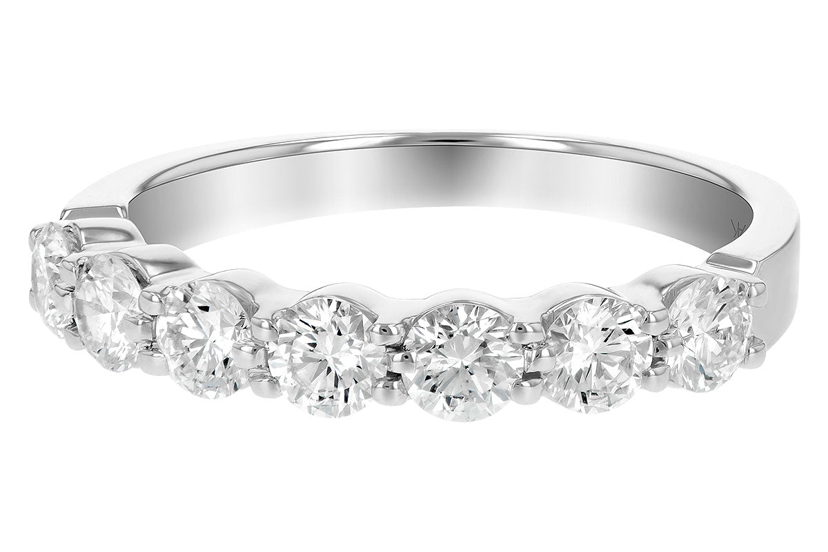 Allison Kaufman Diamond Wedding Band in 14K White Gold, 1.00 ctw (WR114-1), alternate view