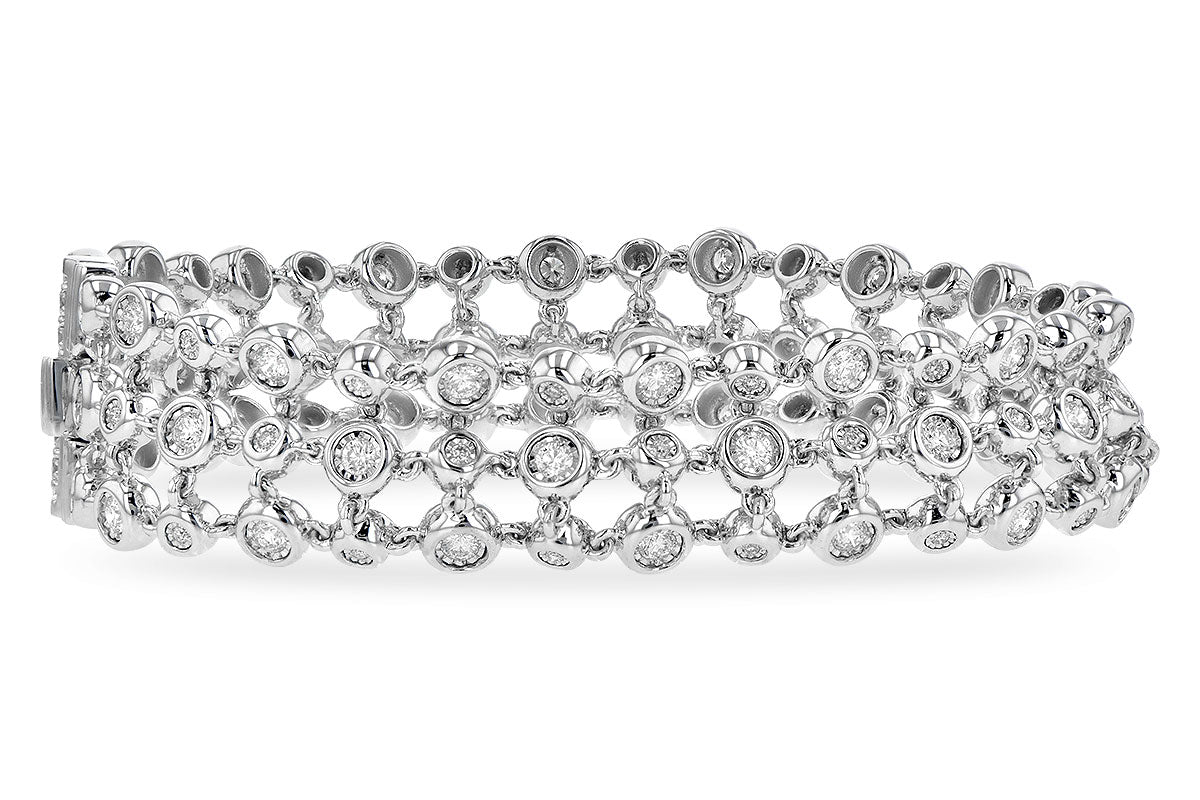 Allison Kaufman Diamond Bracelet in 14K White Gold, 2.00 ctw (B1280)