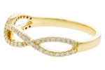 Allison Kaufman Diamond Wedding Band in 14K Yellow Gold, 0.25 ctw (W2550), alternate view