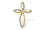 Allison Kaufman Diamond Pendant in 14K Yellow Gold, 0.12 ctw (P7101)