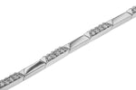 Allison Kaufman Diamond Bracelet in 14K White Gold, 1.94 ctw, alternate view