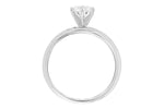 Allison Kaufman Diamond Engagement Ring Semi-Mount in 14K White Gold, 0.20 ctw (LR111-20), alternate view