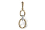 Allison Kaufman Diamond Pendant in 14K Yellow Gold, 0.02 ctw