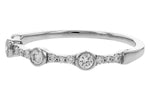 Allison Kaufman Diamond Wedding Band in 14K White Gold, 0.21 ctw (W2626), alternate view