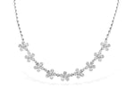 Allison Kaufman Diamond Necklace in 14K White Gold, 2.40 ctw