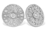 Allison Kaufman Diamond Earrings in 14K White Gold, 0.51 ctw