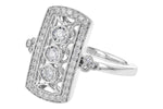Allison Kaufman Diamond Ring in 14K White Gold, 0.40 ctw (D5853), alternate view