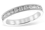 Allison Kaufman Diamond Wedding Band in 14K White Gold, 0.50 ctw (WR108-50)