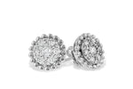 Allison Kaufman Diamond Earrings in 14K White Gold, 0.52 ctw