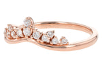 Allison Kaufman Diamond Band Enhancer in 14K Rose Gold, 0.15 ctw, alternate view