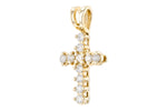 Allison Kaufman Diamond Pendant in 14K Yellow Gold, 0.11 ctw (P6440), alternate view