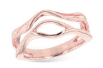 Allison Kaufman Wedding Band in 14K Rose Gold (X19557)