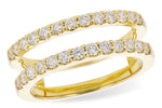Allison Kaufman Diamond Ring Guard in 14K Yellow Gold, 0.75 ctw