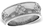 Allison Kaufman Diamond Wedding Band in 14K White Gold, 0.35 ctw (W2676)