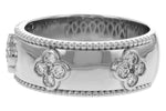 Allison Kaufman Diamond Wedding Band in 14K White Gold, 0.35 ctw (W2676), alternate view