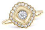 Allison Kaufman Diamond Ring in 14K Yellow Gold, 0.30 ctw