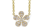 Allison Kaufman Diamond Necklace in 14K Yellow Gold, 0.26 ctw (N8260)