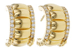 Allison Kaufman Diamond Earrings in 14K Yellow Gold, 0.45 ctw