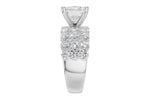 Allison Kaufman Diamond Engagement Ring Semi-Mount in 14K White Gold, 2.44 ctw, alternate view