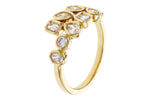 Allison Kaufman Fancy-Cut Diamond Ring in 14K Yellow Gold, 0.85 ctw, alternate view