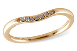 Allison Kaufman Diamond Band Enhancer in 14K Rose Gold, 0.04 ctw