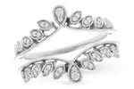 Allison Kaufman Diamond Ring Guard in 14K White Gold, 0.25 ctw (W2493)