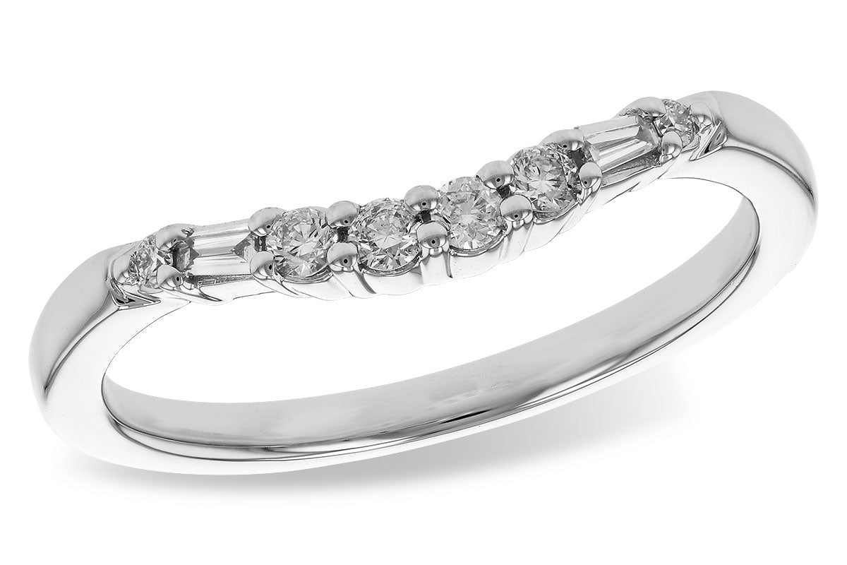 Allison Kaufman Diamond Band Enhancer in 14K White Gold, 0.16 ctw (W2576)