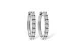 Allison Kaufman Diamond Earrings in 14K White Gold, 0.50 ctw (ER809-50)