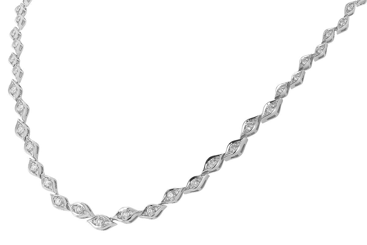Allison Kaufman Diamond Necklace in 14K White Gold, 2.02 ctw, alternate view