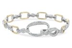 Allison Kaufman Diamond Bracelet in 14K Two-Tone Gold, 1.22 ctw