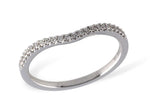 Allison Kaufman Diamond Band Enhancer in 14K White Gold, 0.14 ctw (X18544)